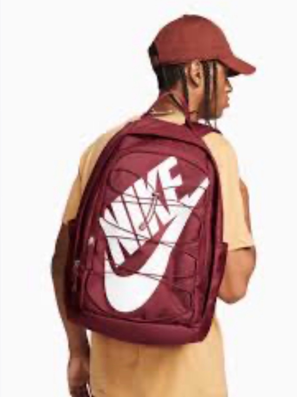 Nike burgundy Hayward Backpack